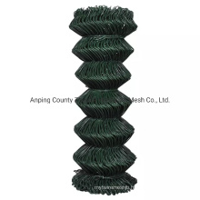 Ebay Amazon Green PVC Coated Chain Link Mesh From China